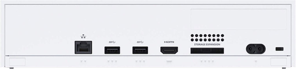 White 512GB SSD All-Digital Gaming Console with Wireless Controller L597