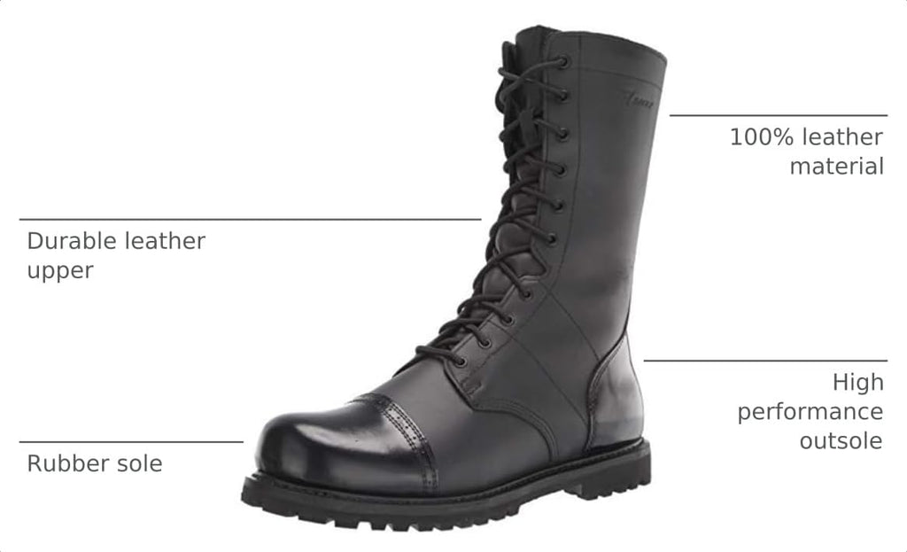 11 Inch Paratrooper Boot B51611