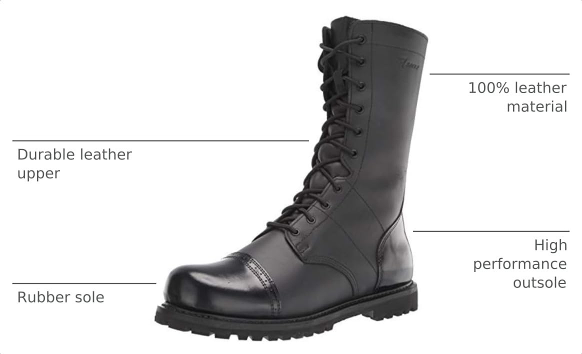 11 Inch Paratrooper Boot B51611