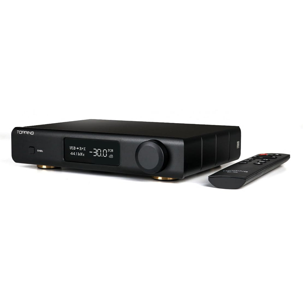 Full Balanced DAC ES9039SPRO DSD512 PCM 32bit/768kHz Black E808
