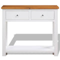 Solid Oak Wood Console Table G976807