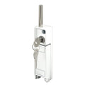 White Sliding Patio Door Keyed Bolt Lock E907669