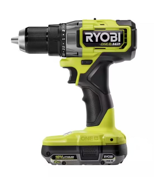 18V Brushless Cordless 2-Tool Combo Kit with 2.0 AH Batteries and Charger V211785