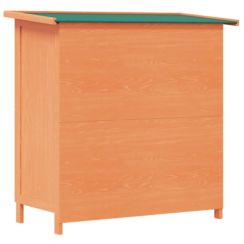 Outdoor Wooden Rabbit Hutch 2-Tier 36 Inch O627