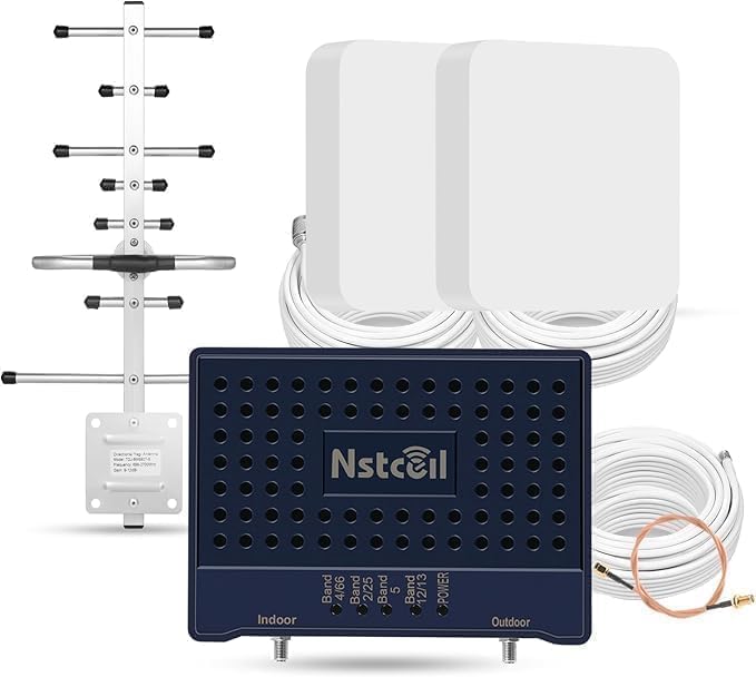 Cell Booster for Home Up to 7000Sq. Ft 5G 4G LTE Blue A41719