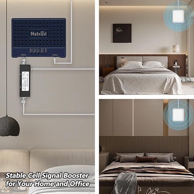 Cell Booster for Home Up to 7000Sq. Ft 5G 4G LTE Blue A41719