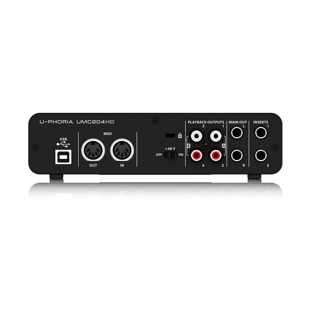 24-Bit/192 kHz USB Audio/MIDI Interface with Mic Preamplifiers L5208