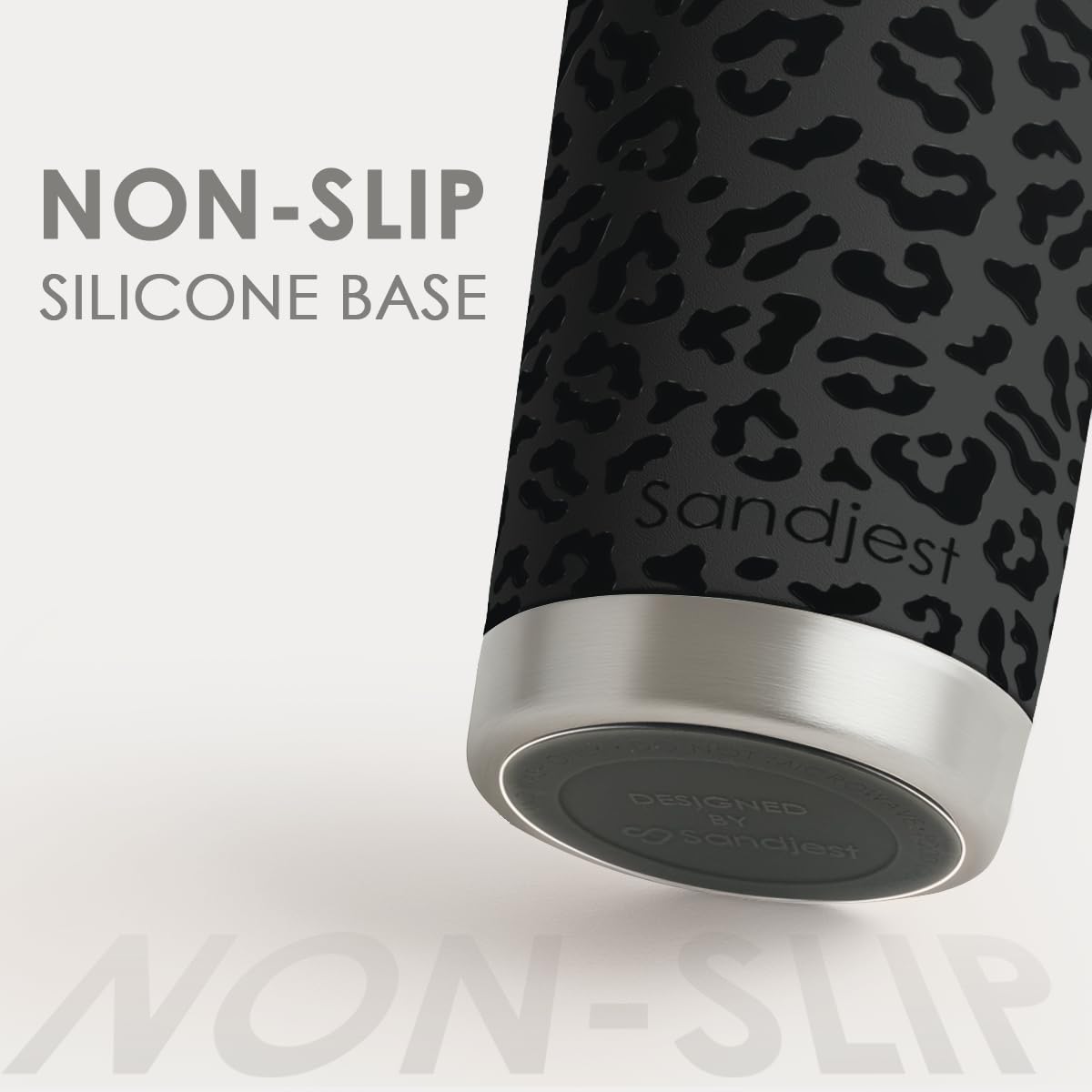 20oz Stainless Steel Insulated Leopard Print Tumbler E95672