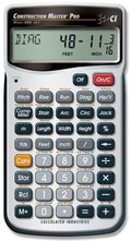 11 digit Construction Calculator Gray I195