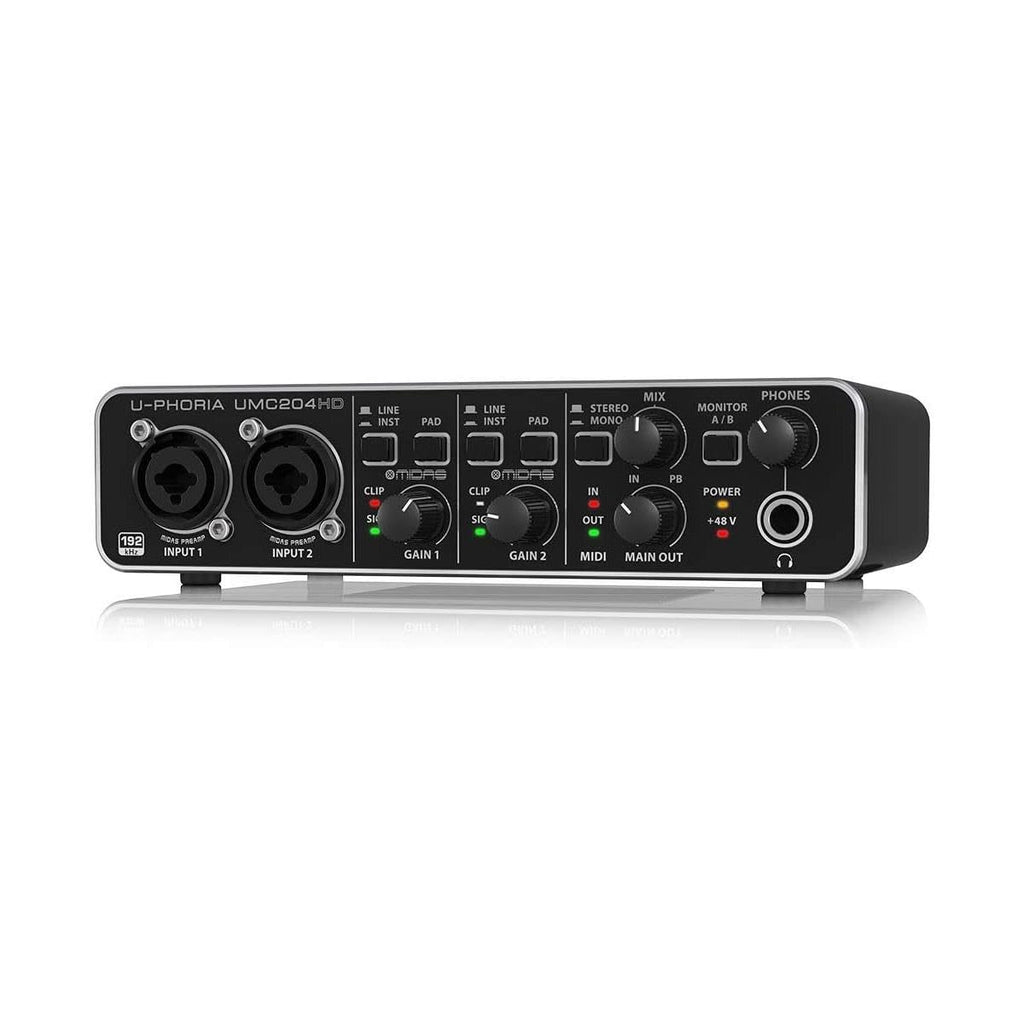 24-Bit/192 kHz USB Audio/MIDI Interface with Mic Preamplifiers L5208