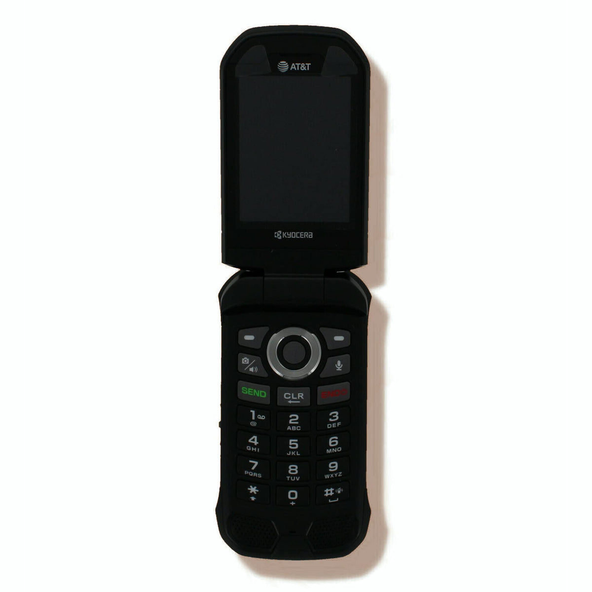 Black Rugged Flip Phone T639