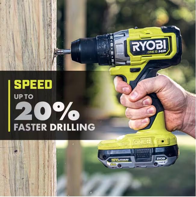 18V Brushless Cordless 2-Tool Combo Kit with 2.0 AH Batteries and Charger V211785