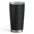 20oz Stainless Steel Insulated Leopard Print Tumbler E95672