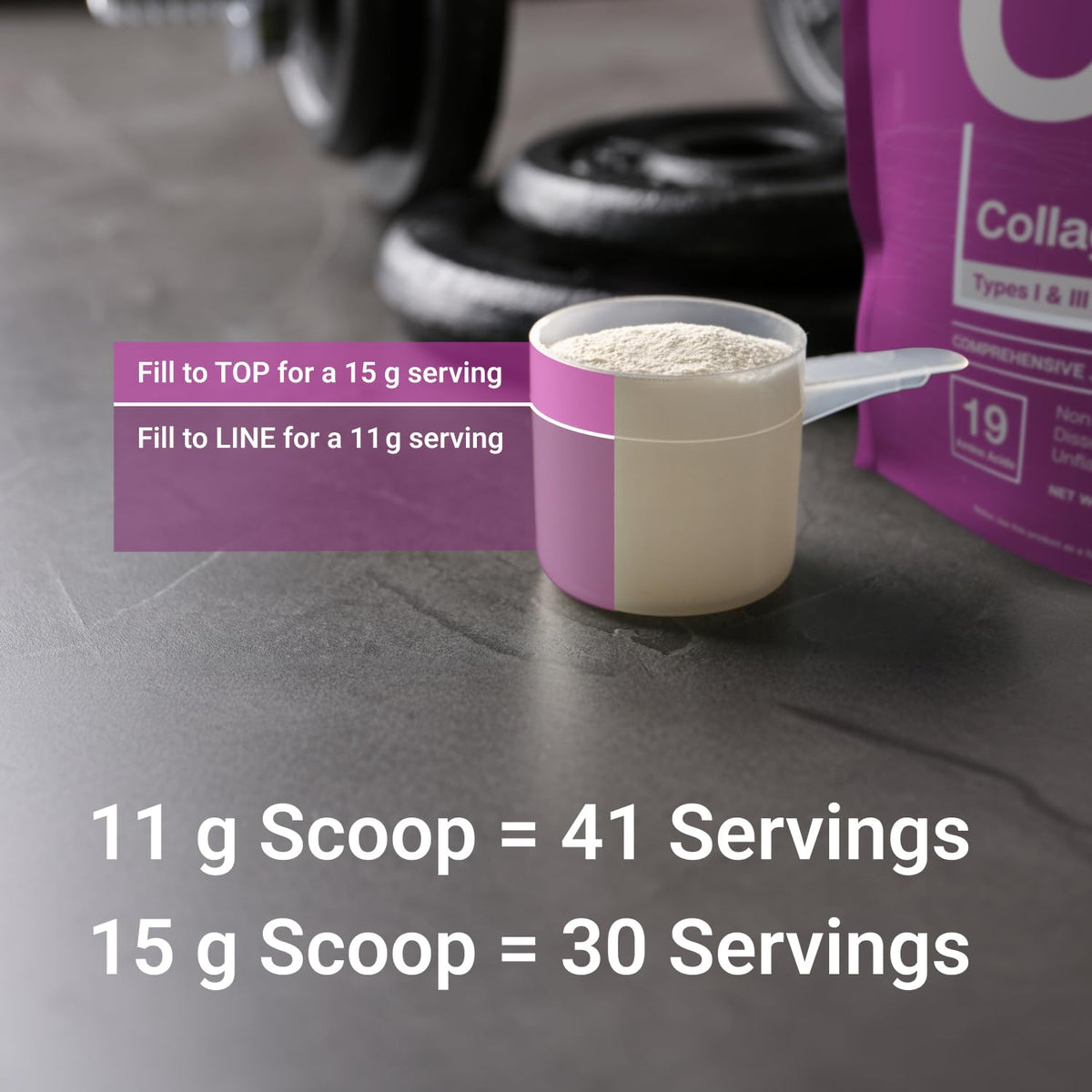 Hydrolyzed Collagen Peptides Powder 30 Servings O661313