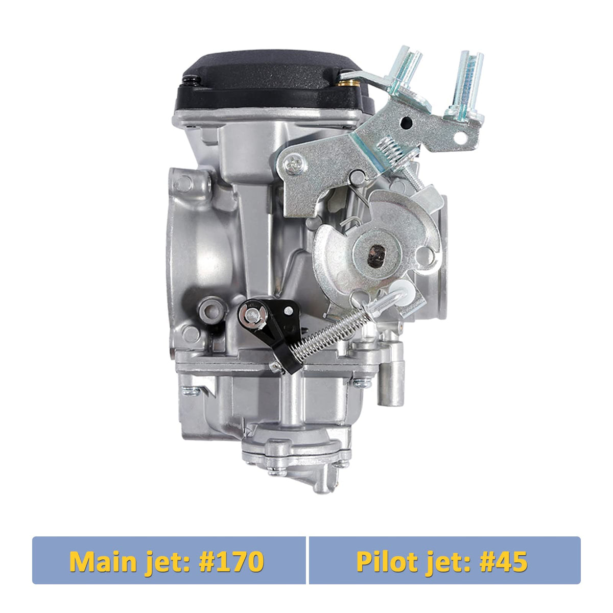 CV40 Carburetor with Fuel Filter Spark Plug Jets E99150