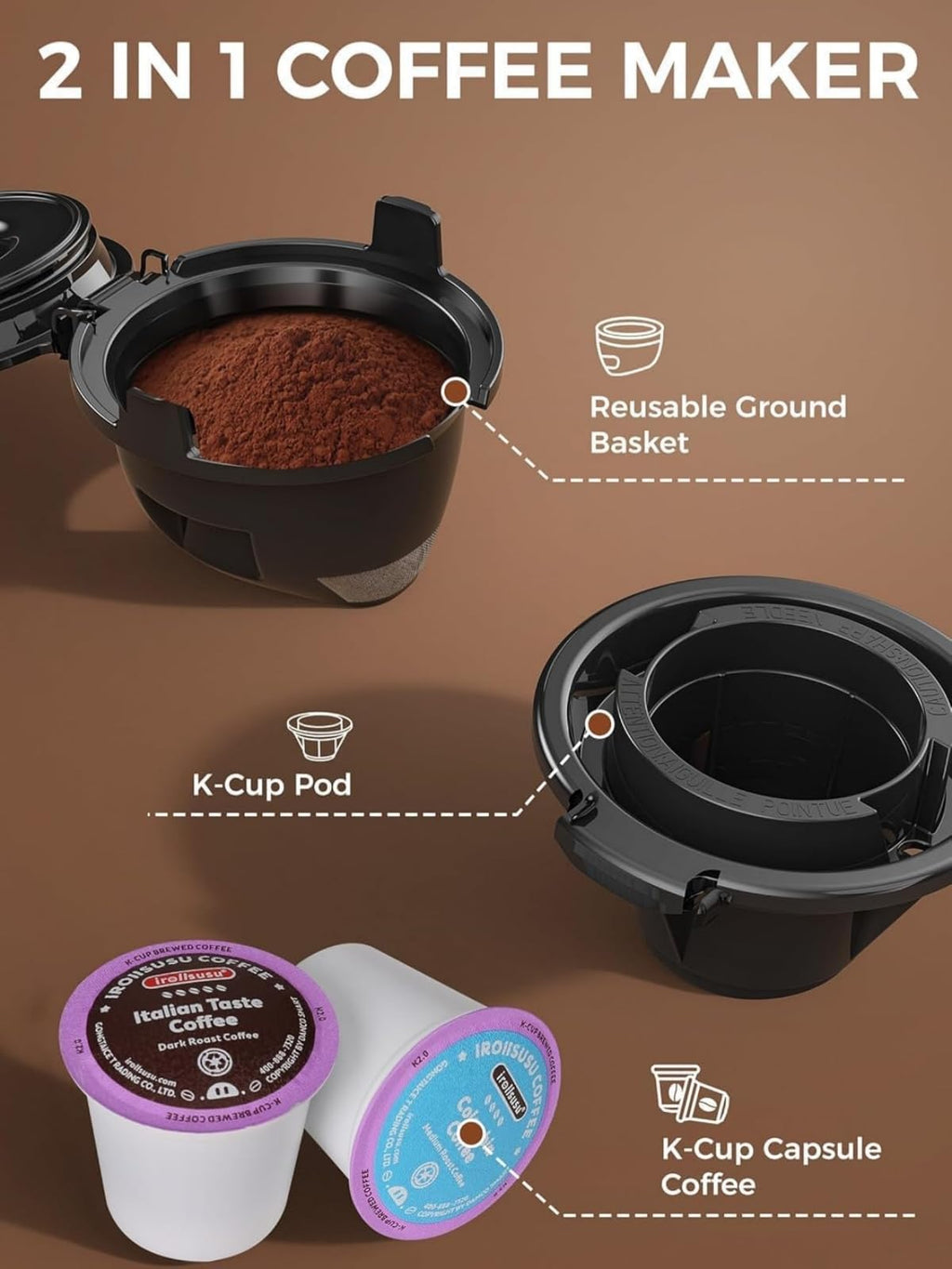 Single Serve Coffee Pod Maker J541