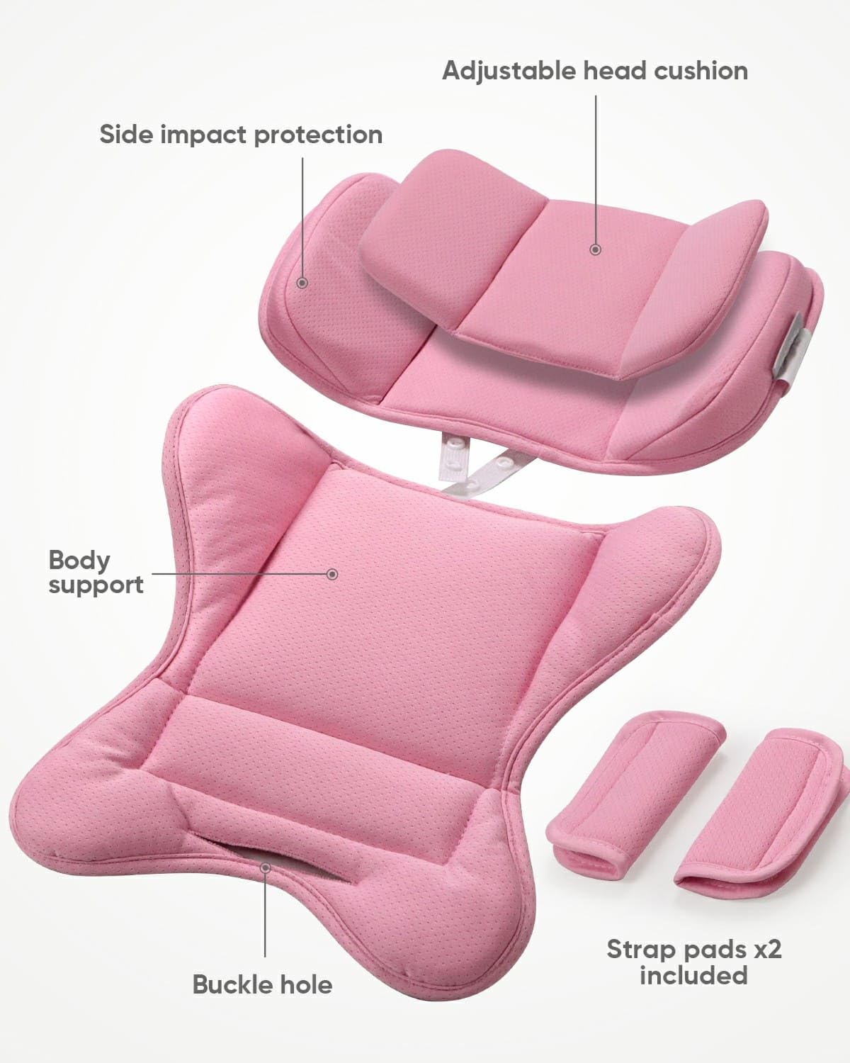 Pink Infant Car Seat Insert H6680