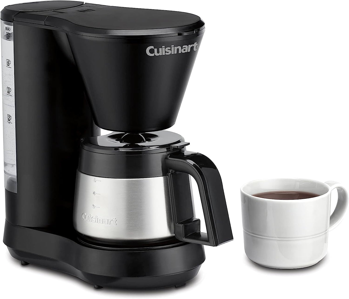 5-Cup Coffee Maker with Stainless Steel Carafe J822