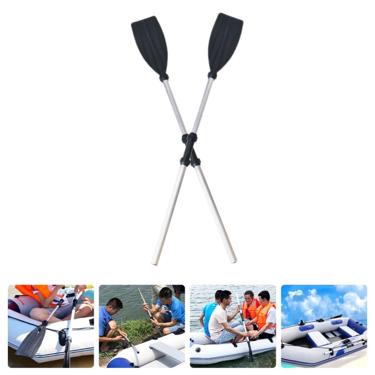 2pcs Aluminum Alloy Kayak Paddles A852585