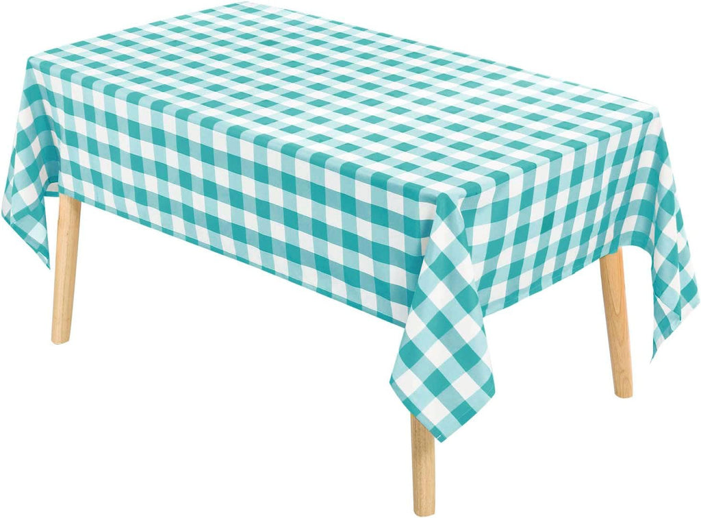 Square Checkered Tablecloth 30 x 30 Inch I334