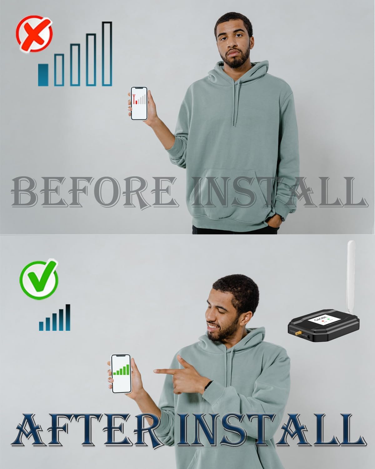 Cell Phone Signal Booster T9436