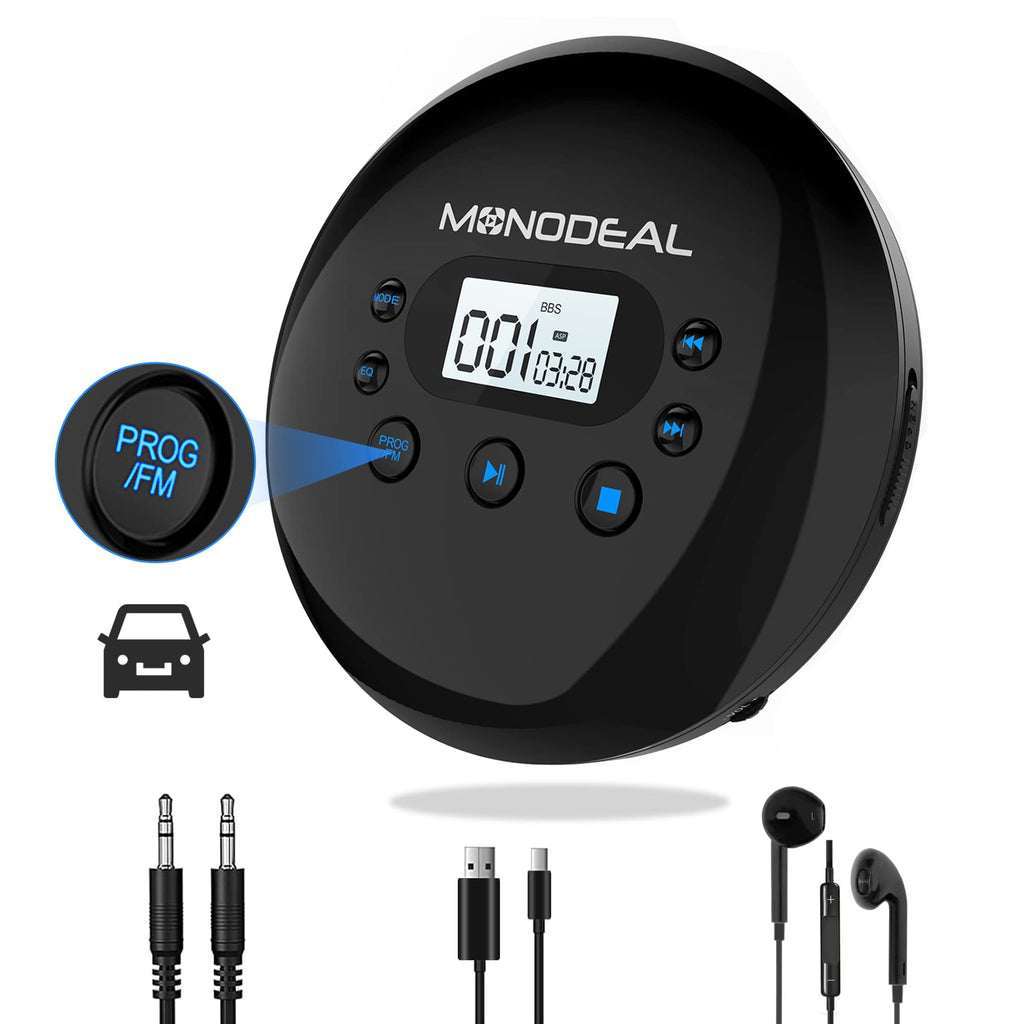 Portable CD Player with FM Transmitter H626851