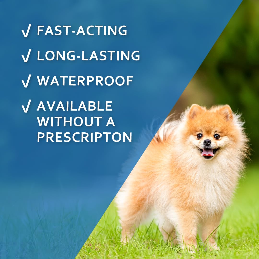 Flea and Tick Prevention for Dogs 23-44 Pounds 3 Month Supply Topical Flea Treatments G17191