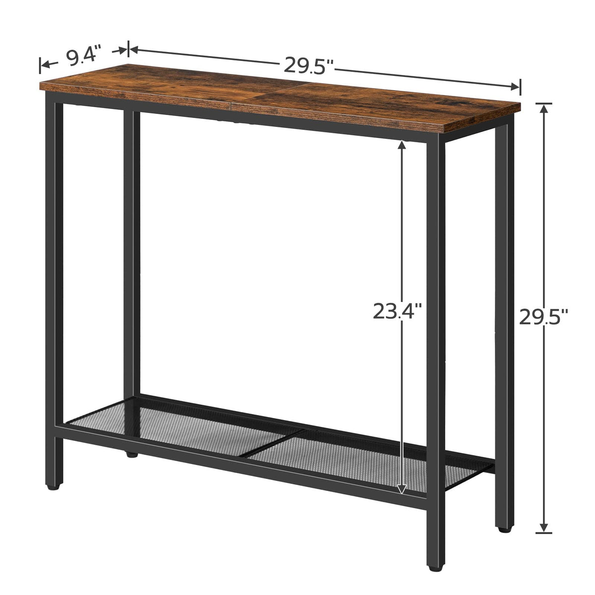 29.5" Narrow 2 Tier Console Table M477566