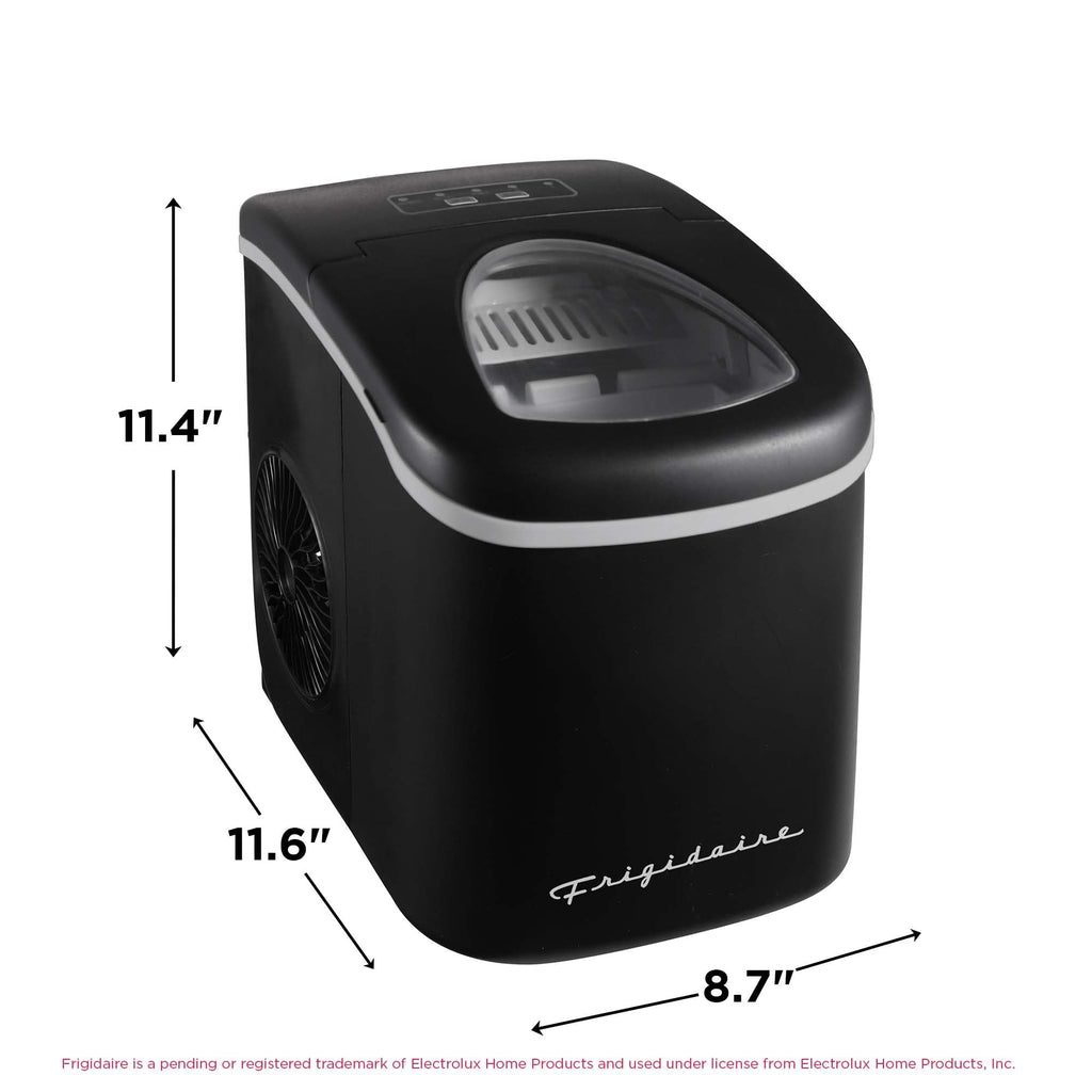Compact Countertop Ice Maker 26 lb per Day Black H963