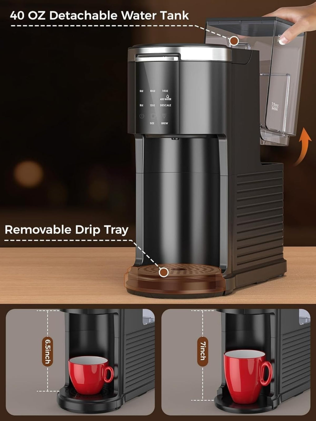 Single Serve Coffee Pod Maker J541