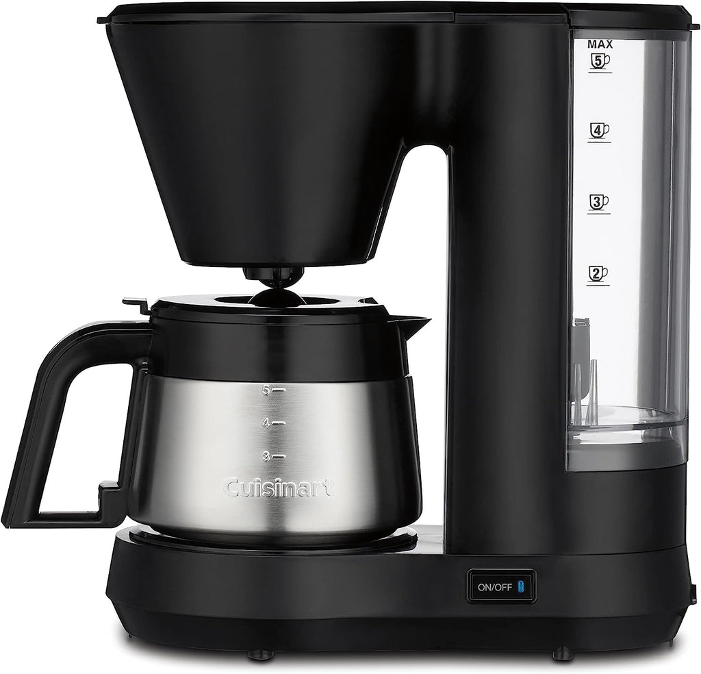 5-Cup Coffee Maker with Stainless Steel Carafe J822