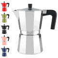 Stovetop Espresso Maker Moka Pot 10 oz Silver A302997