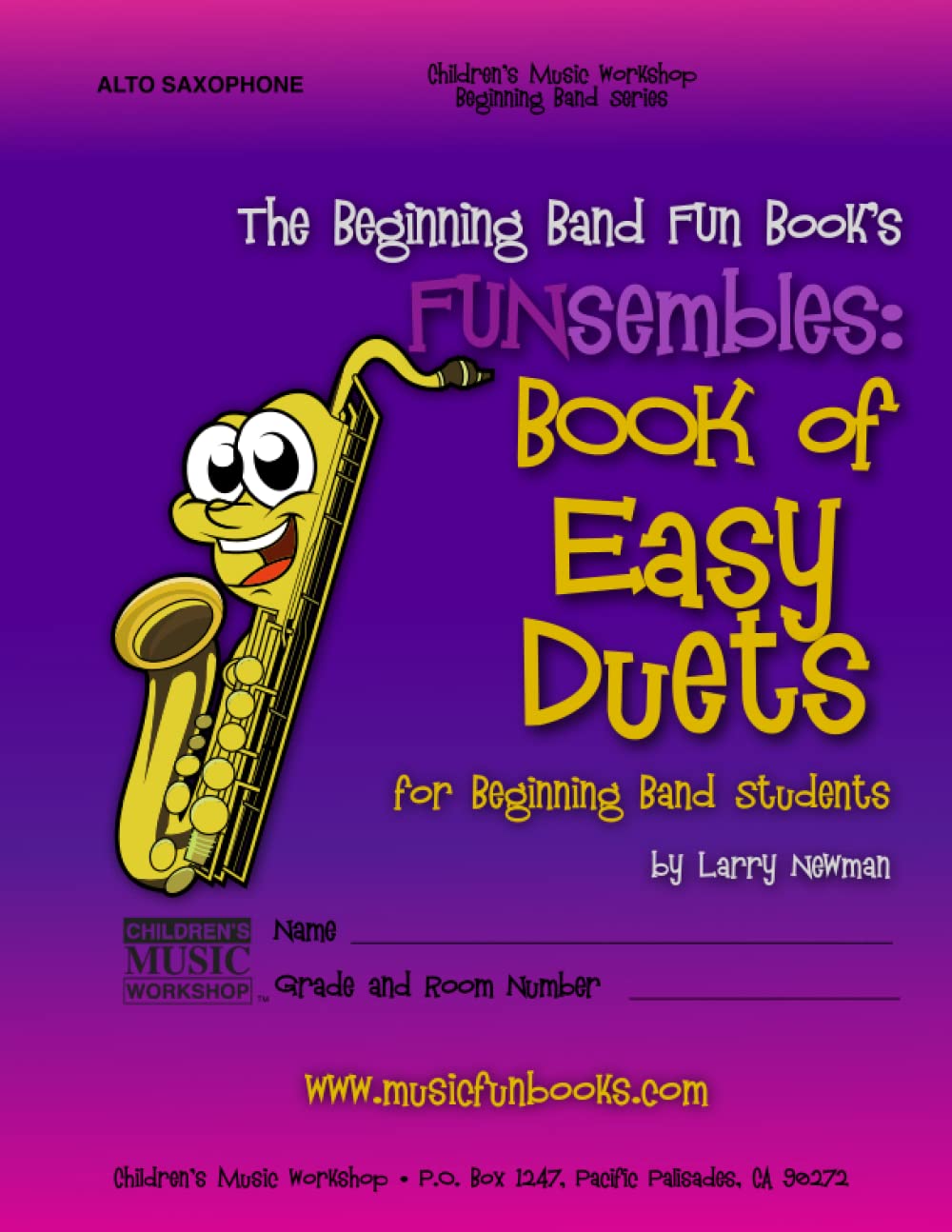 Alto Saxophone Easy Duets N906913