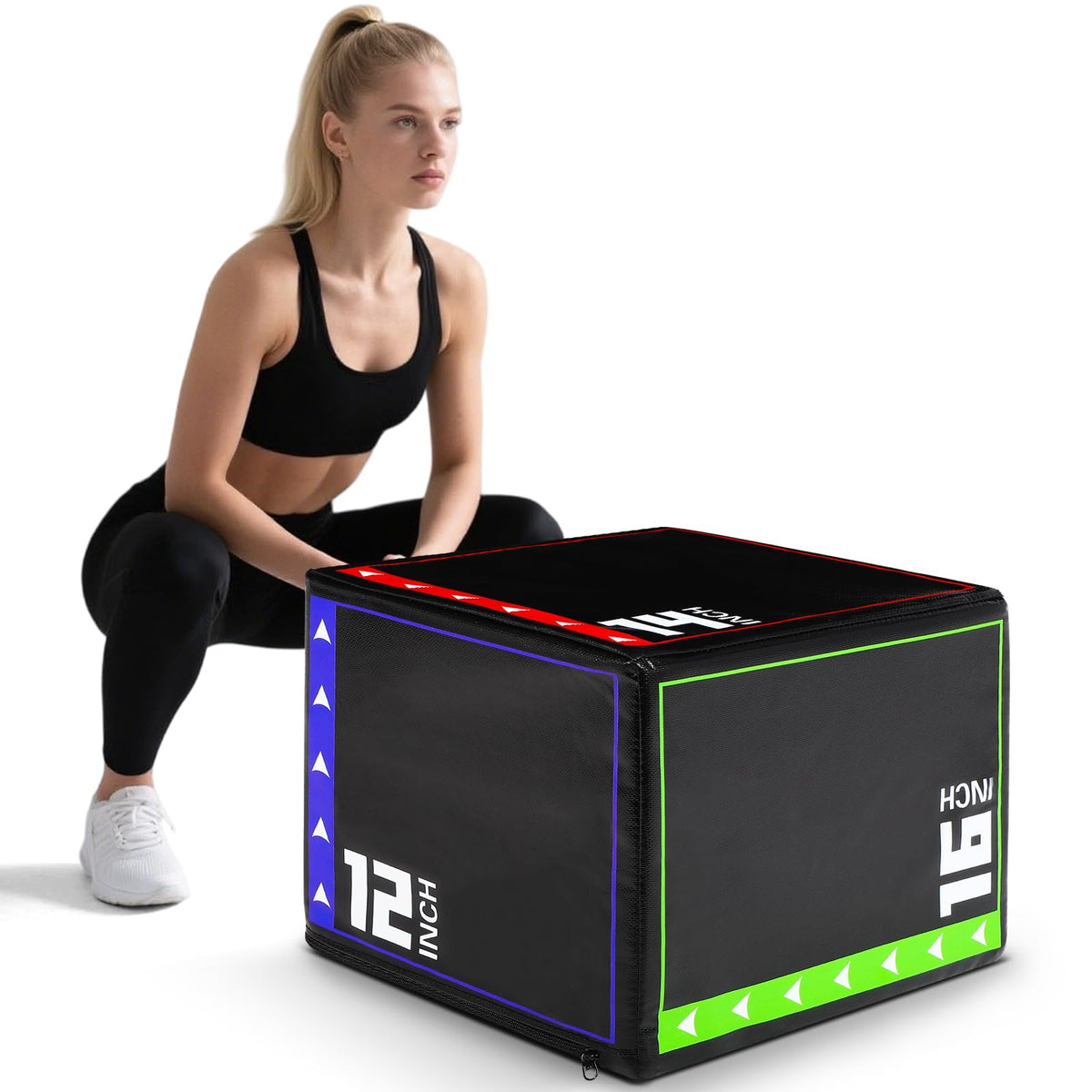 3 in 1 Foam Plyometric Jump Box Q921809