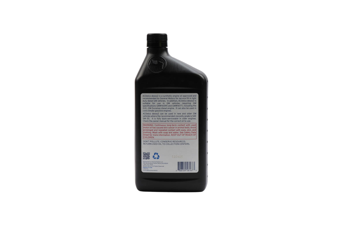 Full Synthetic 5W-30 Motor Oil - 1 qt Z110666