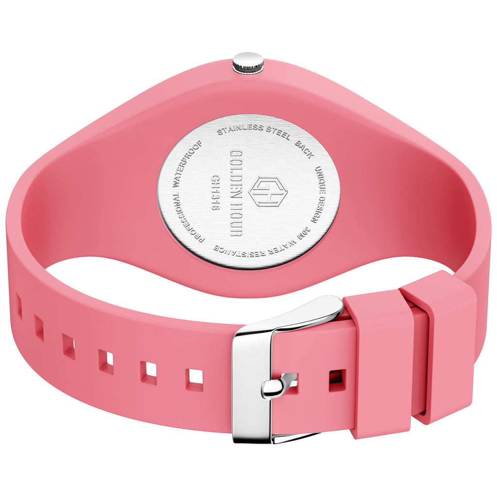 Waterproof Analog Unisex Watches Silicone Strap C10105