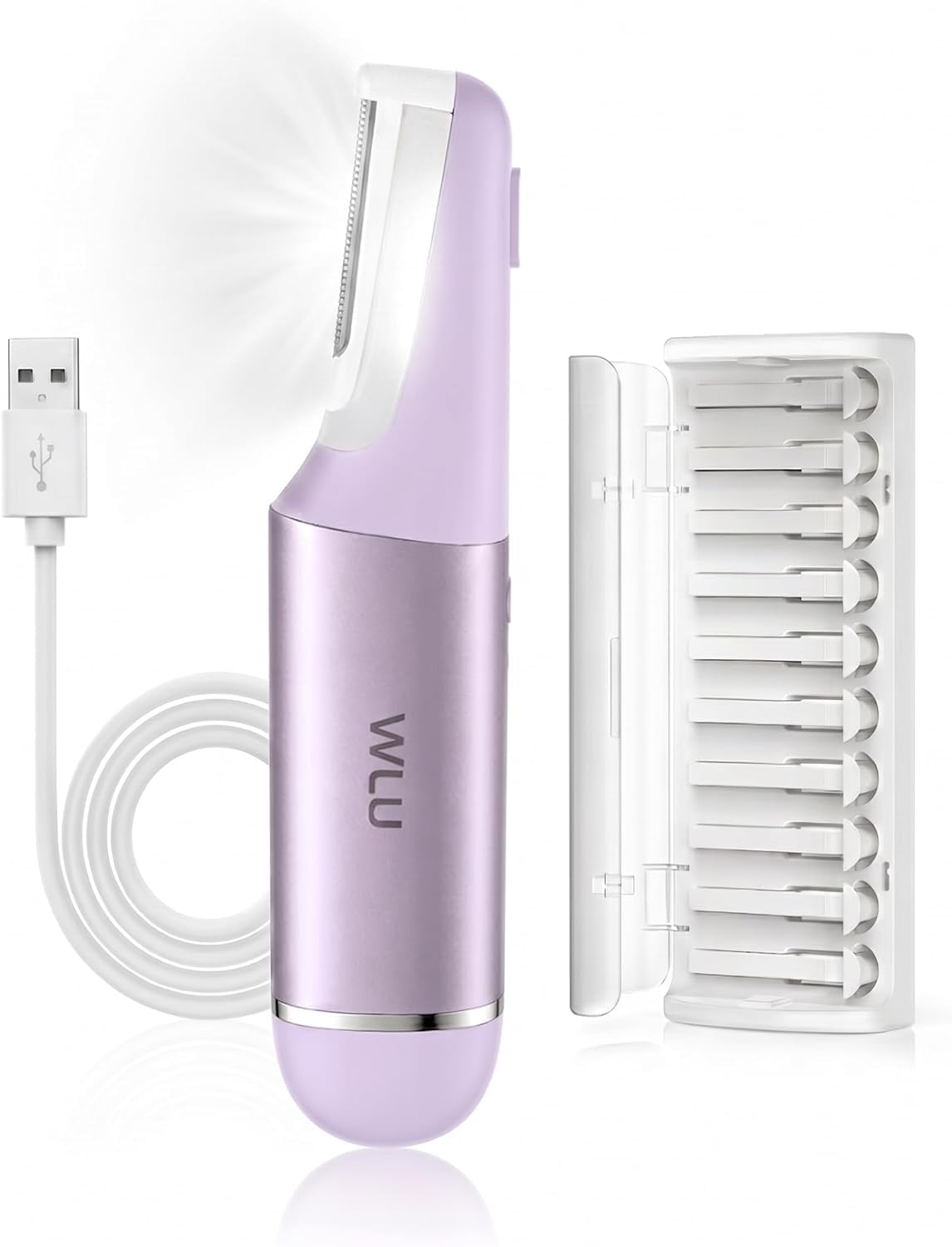 Lavender Purple Facial Razor J575560