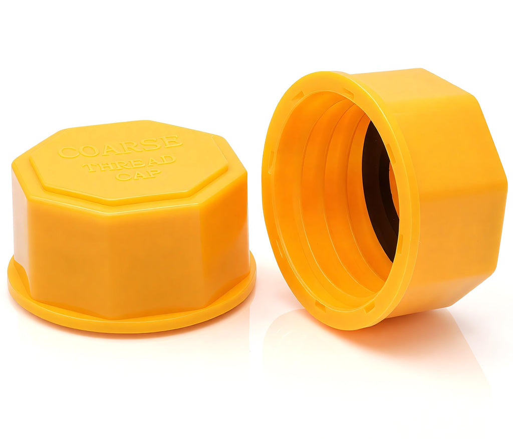 2PCS 5 Gallon Replacement Gas Can Caps Coarse Thread HDPE Y5335