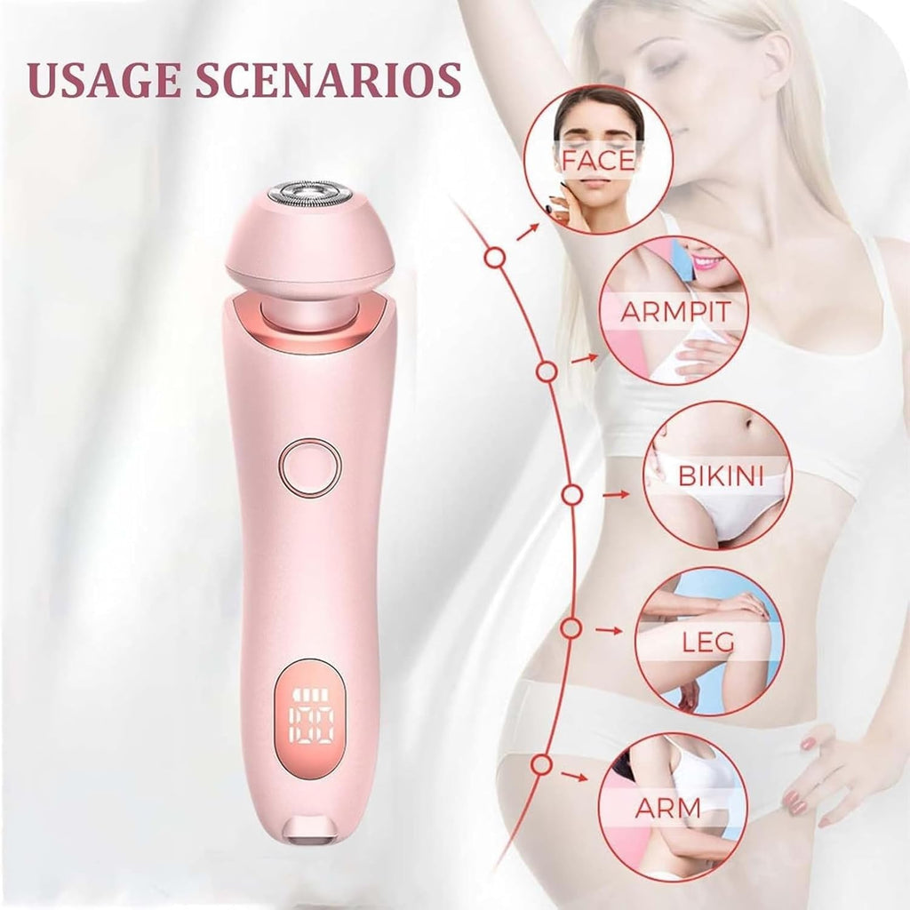 Blue Compact Facial Hair Removal Epilator B258561