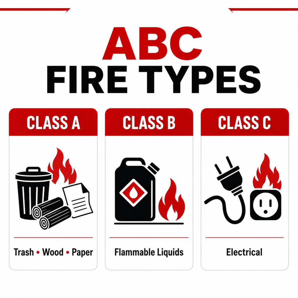 2.5 lb Dry Chemical ABC Fire Extinguisher Z157569