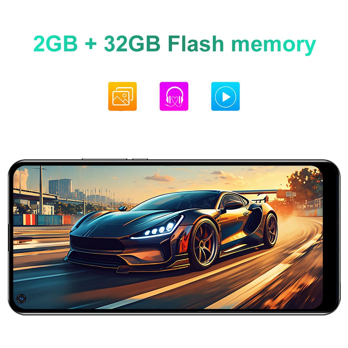 2G+32G Unlocked Android Smartphone with 6.35" HD Display L944
