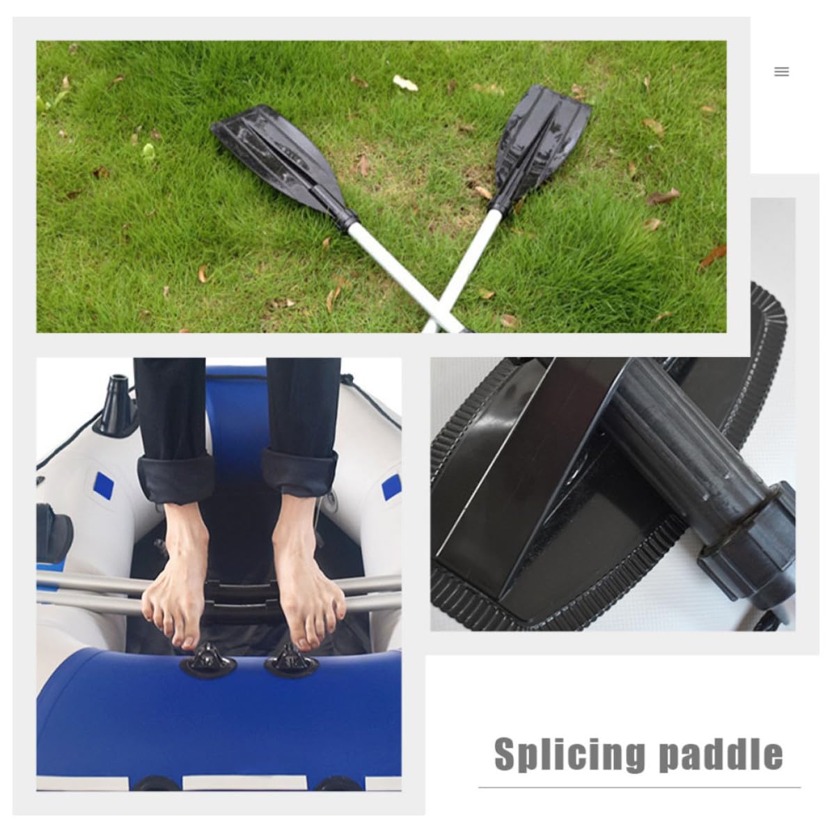 2pcs Aluminum Alloy Kayak Paddles A852585