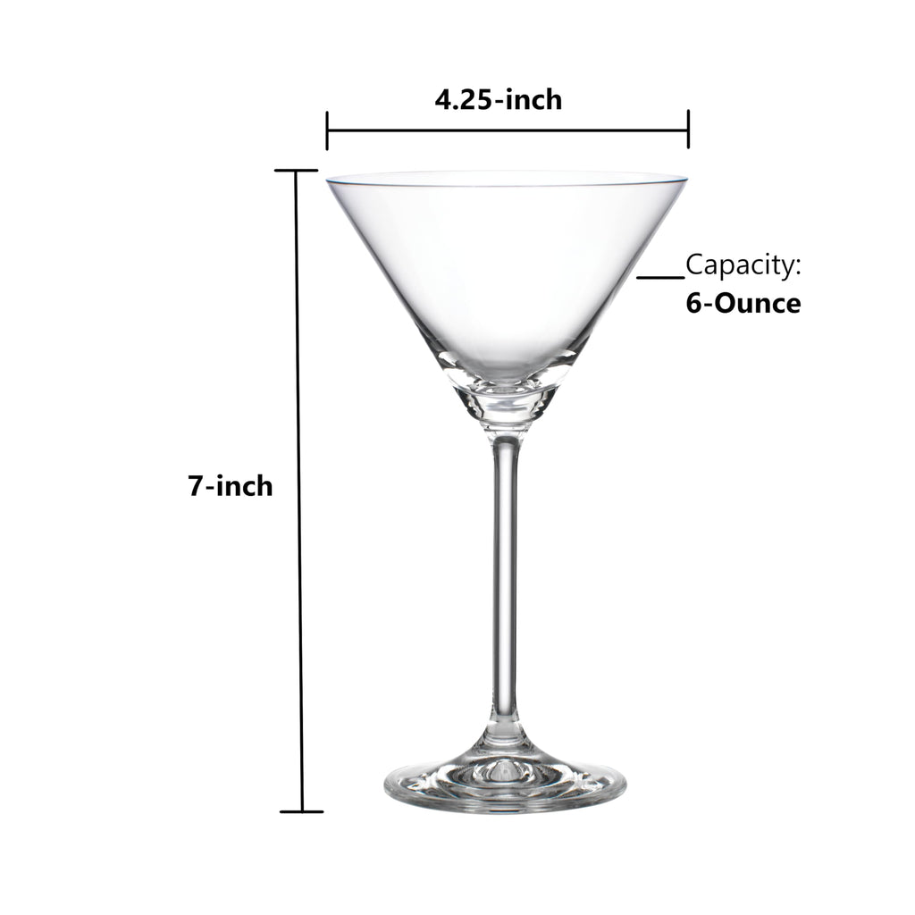 Martini Glasses Set of 6 H8324