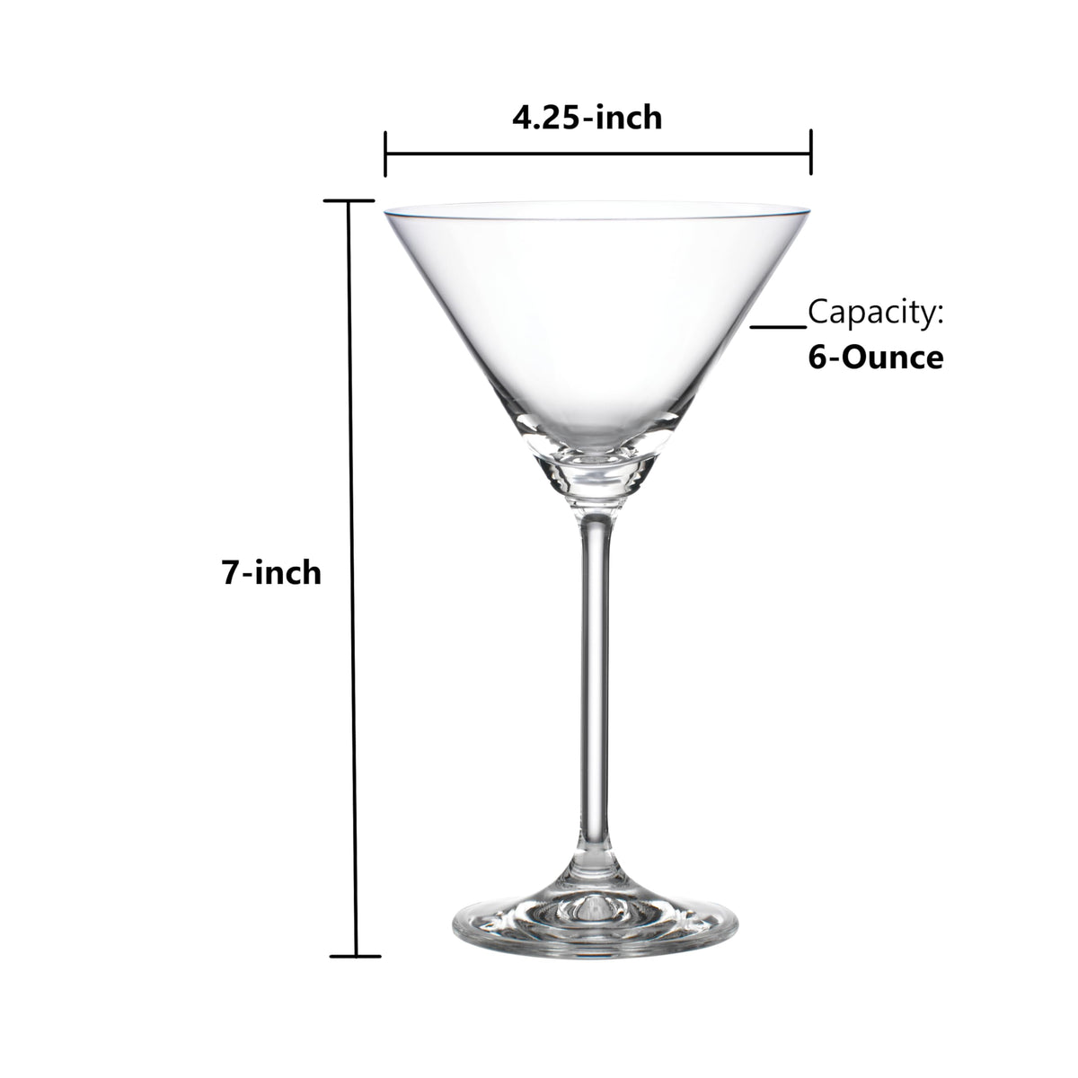 Martini Glasses Set of 6 H8324