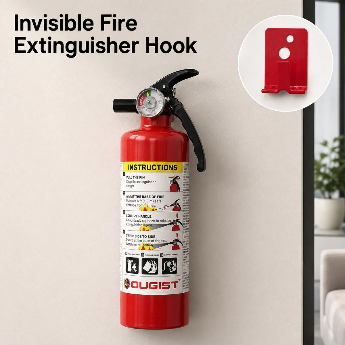 2.5 lb Dry Chemical ABC Fire Extinguisher Z157569