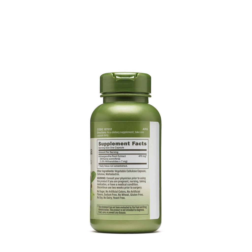Ashwagandha Extract 470mg Vegetarian U994