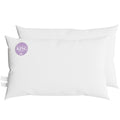 King Size Pillows Set of 2 20 x 36 Hypoallergenic Down Alternative Pillow Inserts Z882