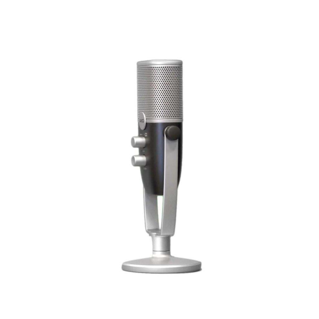 USB-C Condenser Microphone, Dual Pattern, Blue & Silver P67391
