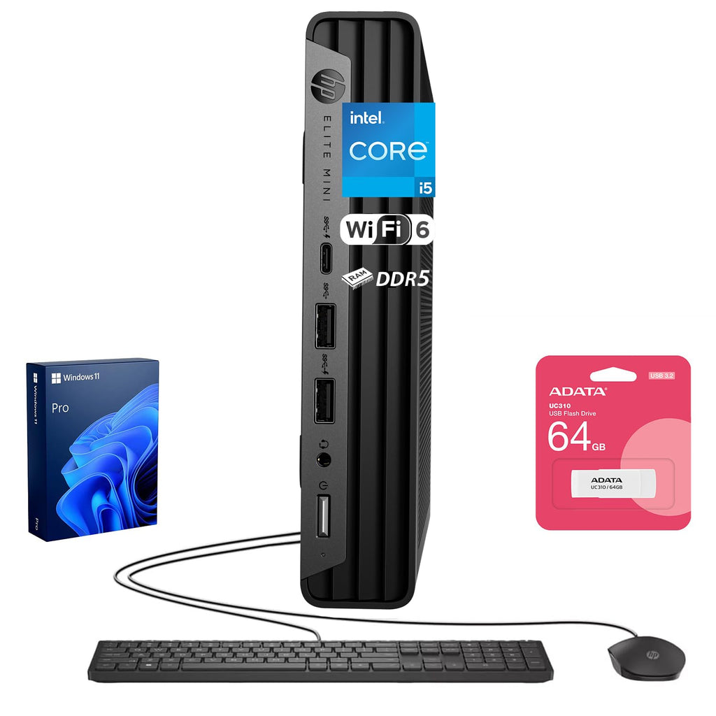 13th Gen Intel 14-Core i5-13500T 16GB DDR5 RAM 256GB SSD Mini Desktop R955822