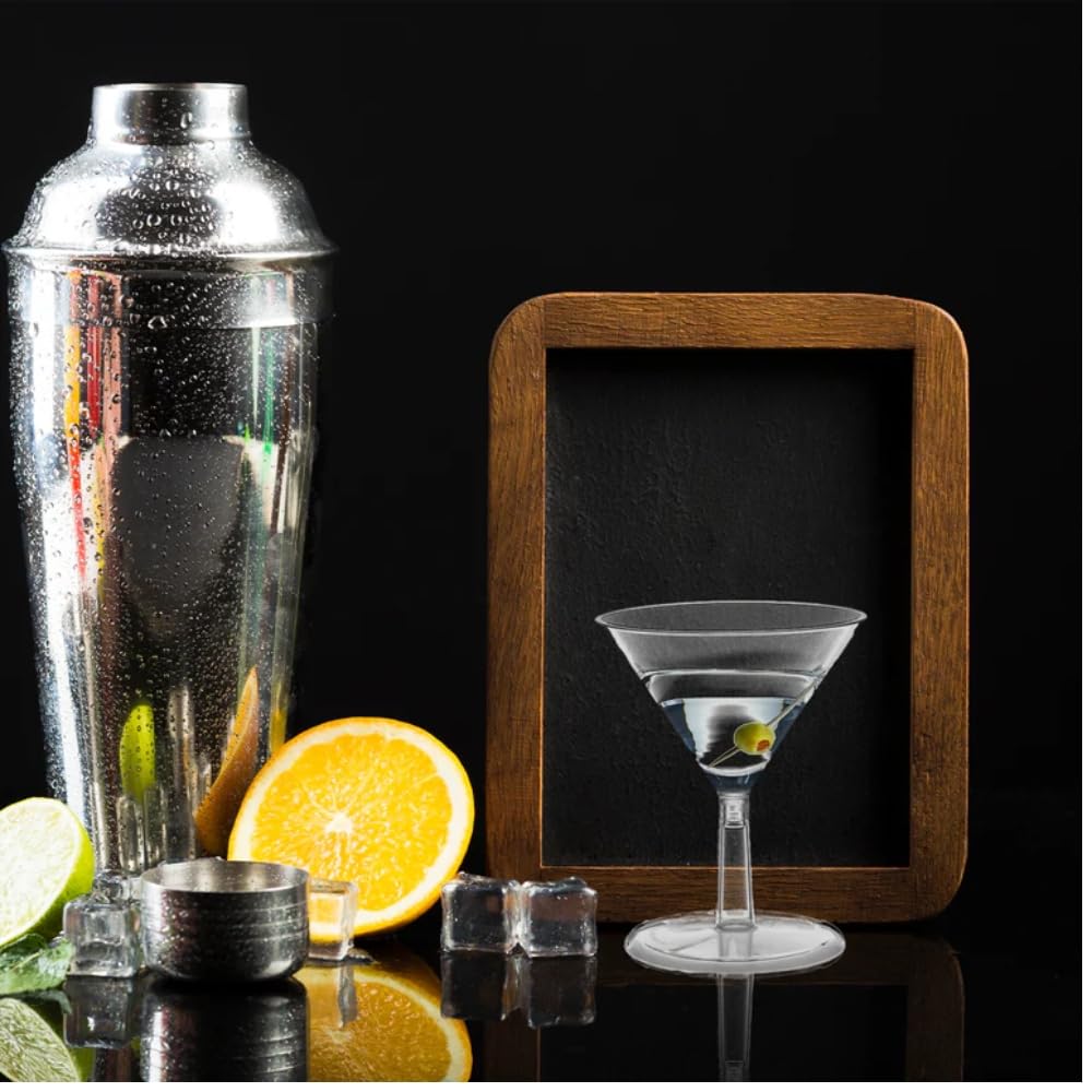 Clear Plastic Martini Cups, 6 Count, 2.50 oz F978917